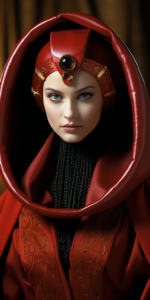 Imagine if high fashion and Star Wars collided - what would it look like? The extraordinary minimalist portrait of Padmé Amidala provides the answer. • Colmado Blog • 2024 •